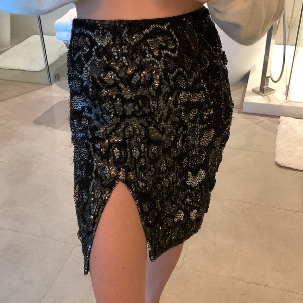 alsaints beaded skirt size US 4